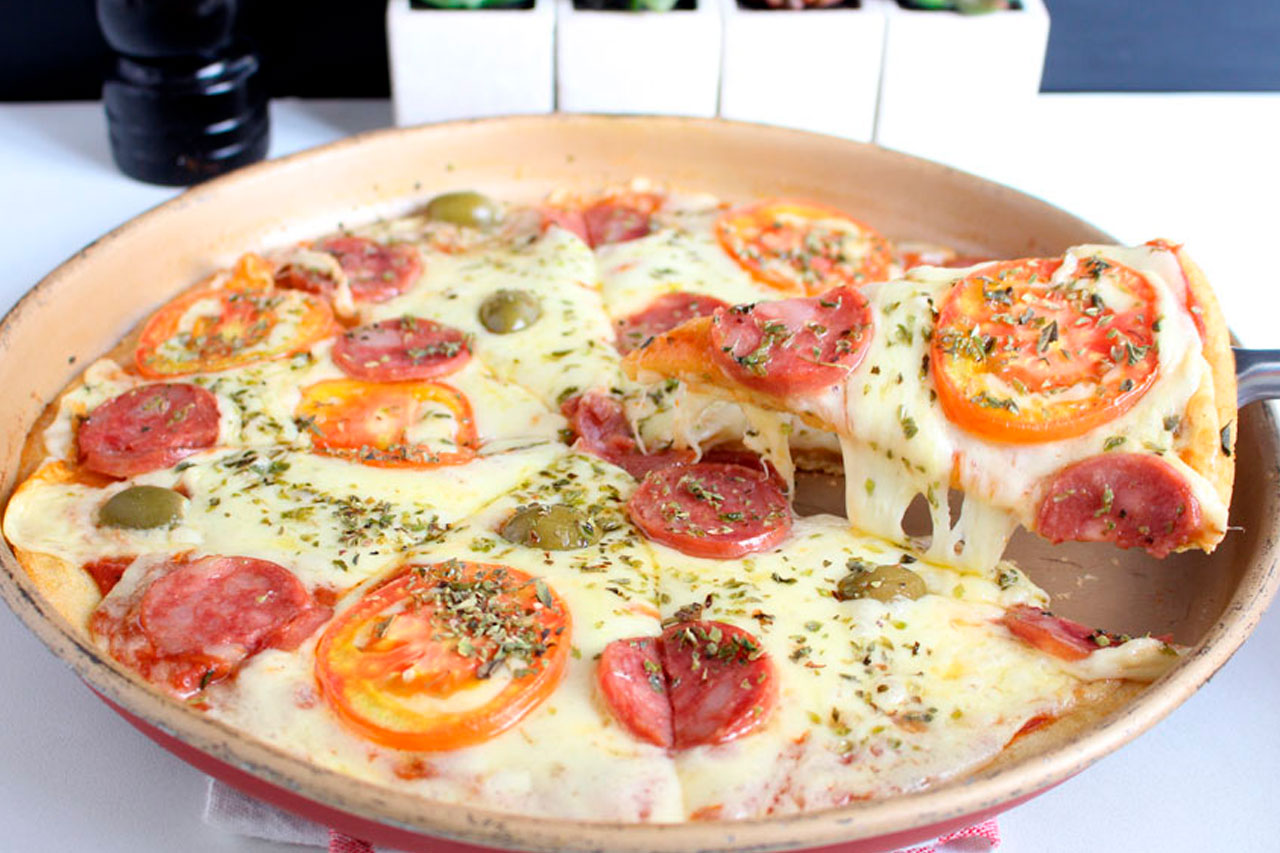 Como fazer Pizza de Tapioca em menos de 15 minutos