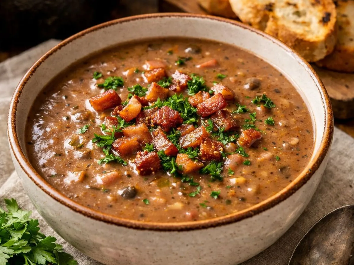 Aquela Sopa de Feijão que Aquece a Alma: O Segredo do Caldo Perfeito