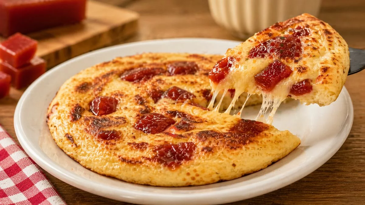 Surpreendente Pão de Queijo de Frigideira com Goiabada: Apenas 5 Ingredientes