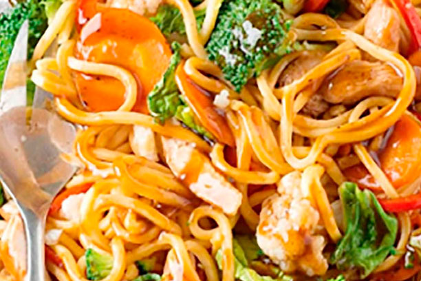 Receita de Yakisoba de Frango